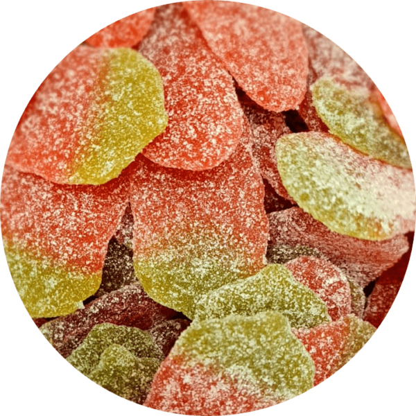 Haribo Giant Fizzy Strawberries DG Sweets N Treats THE Sweet Shop